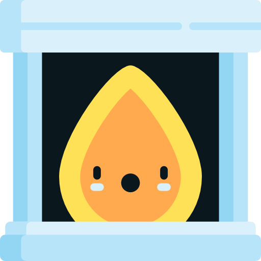 kamin Kawaii Flat icon