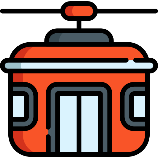 Funicular Special Lineal color icon