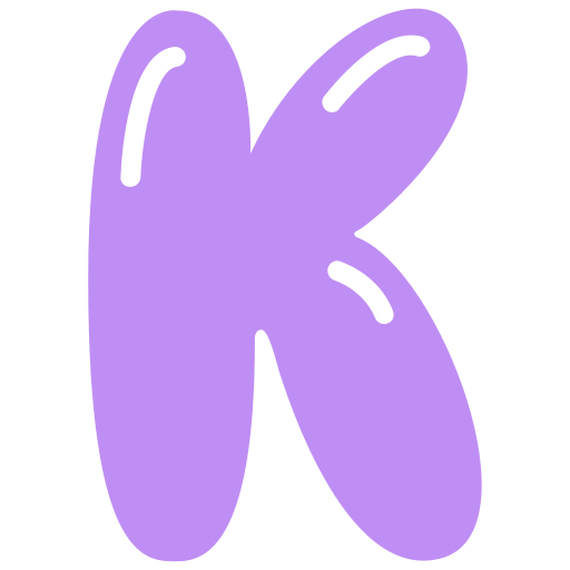 buchstabe k Generic color fill icon