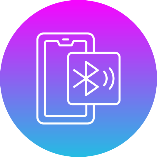 Bluetooth Generic gradient fill icon