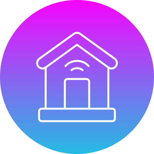 Smart home Generic gradient fill icon