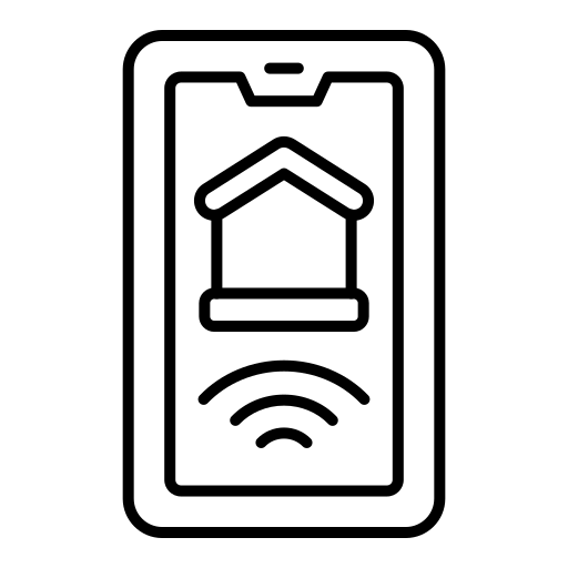 Domotics Generic black outline icon