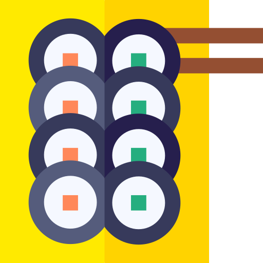 gimbap Basic Straight Flat icon