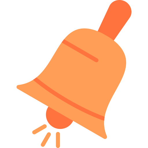 School bell Generic color fill icon