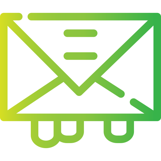 Mail Generic gradient outline icon