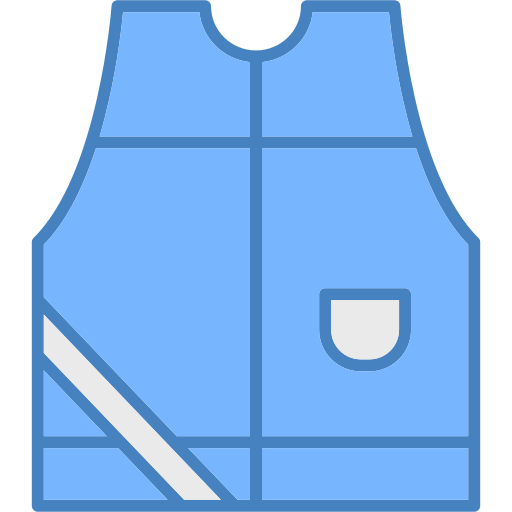 Vest Generic color lineal-color icon