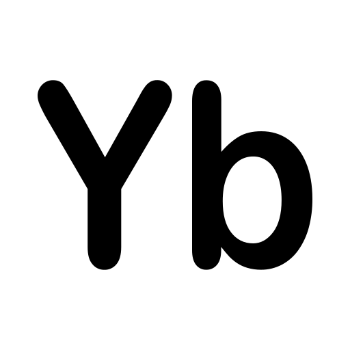 ytterbium Generic black outline icon