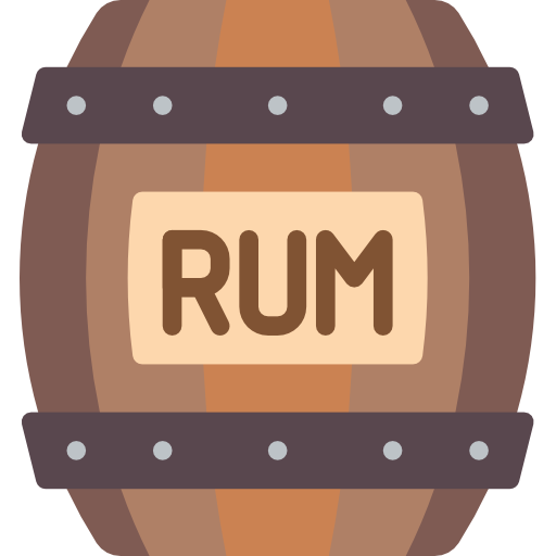 Rum Basic Miscellany Flat icon