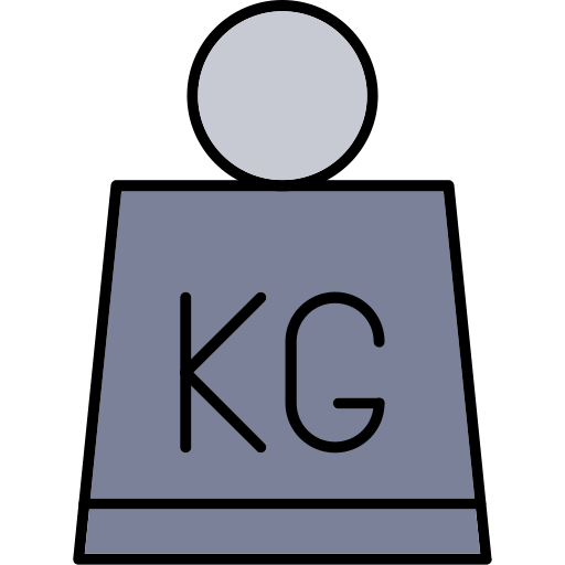 Weight Generic color lineal-color icon