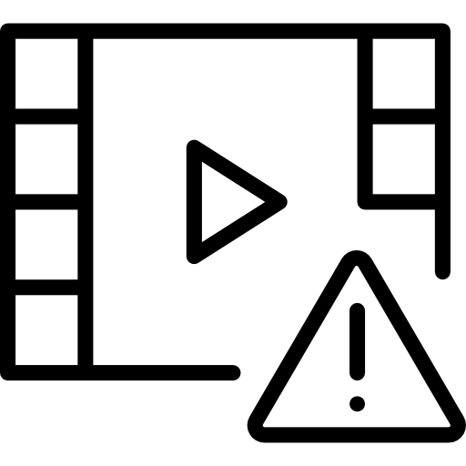 Video player Basic Miscellany Lineal icon