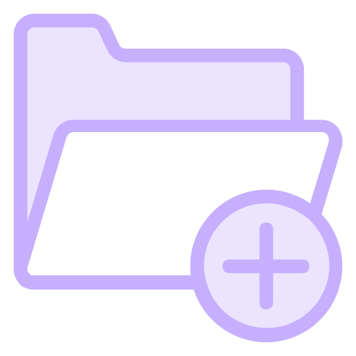 ordner Generic color lineal-color icon