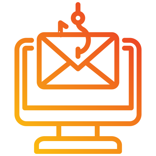 Phishing Generic gradient outline icon