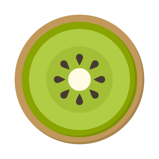 kiwi Generic color fill icona