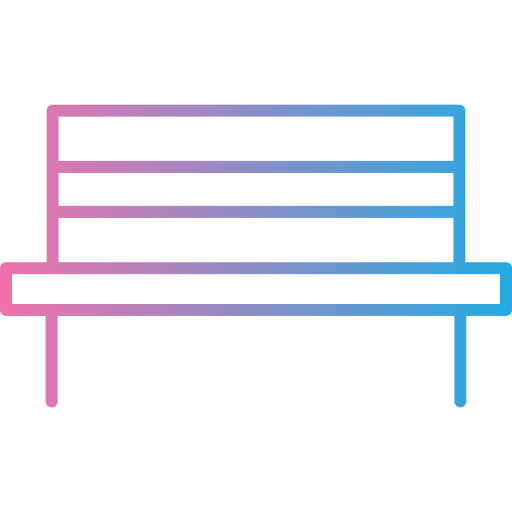 Bench Generic gradient outline icon