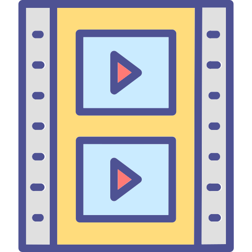 video produktion Generic color lineal-color icon