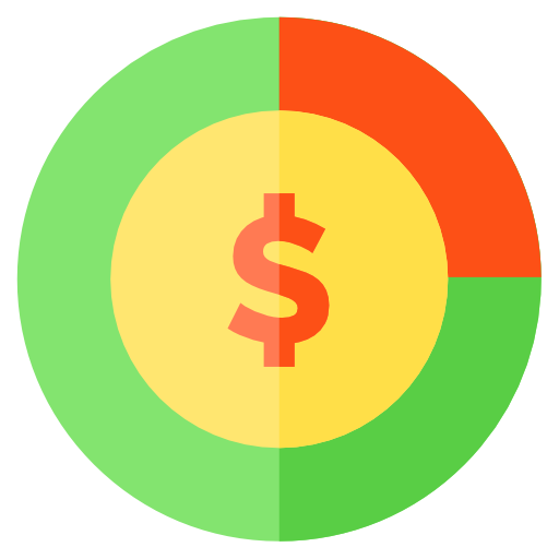 budget Basic Straight Flat icon