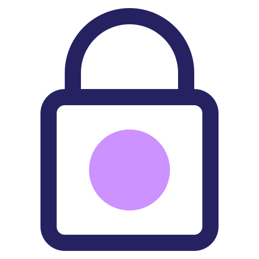 Lock Generic color lineal-color icon