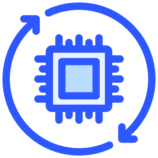 kreisförmig Generic color lineal-color icon