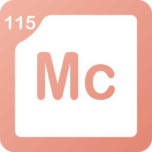 Moscovium Generic gradient fill icon