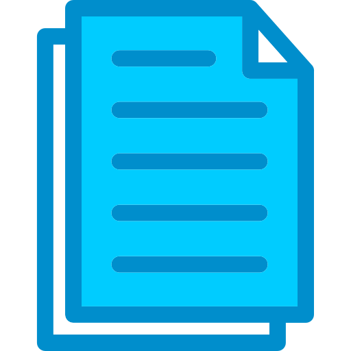 papier Generic color lineal-color icon