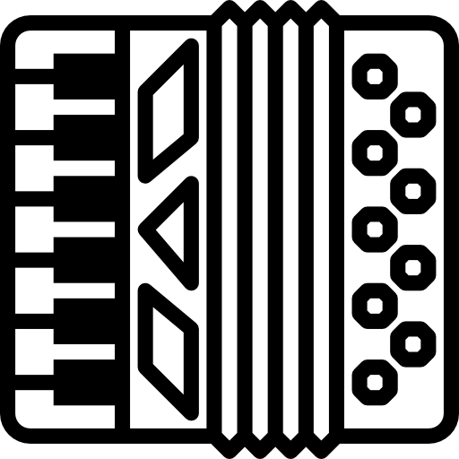 Accordion Basic Miscellany Lineal icon