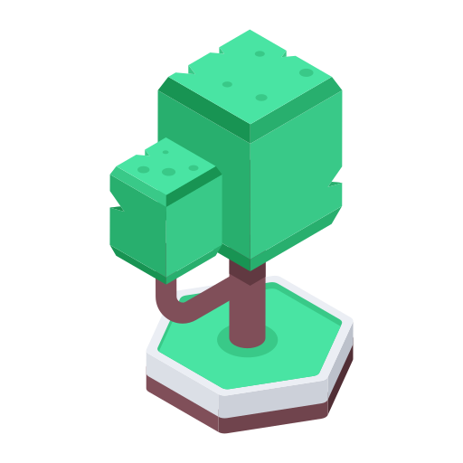 Tree Generic Isometric icon