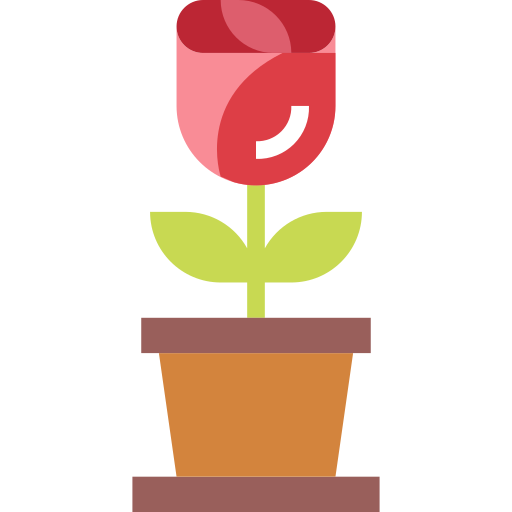 rose Smalllikeart Flat icon