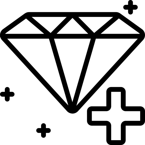 diamant Basic Miscellany Lineal Icône