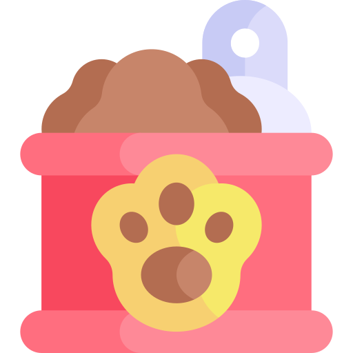 Canned food Kawaii Flat icon