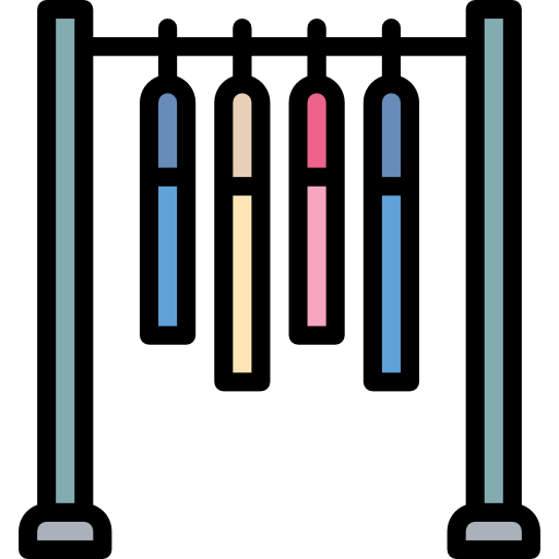 Clothes line Iconixar Lineal Color icon