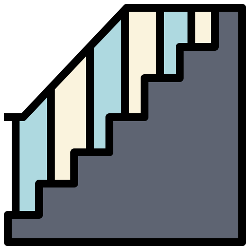 Ladder Generic color lineal-color icon