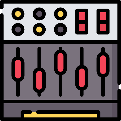 Mixer Special Lineal color icon