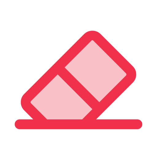 Eraser Generic color lineal-color icon