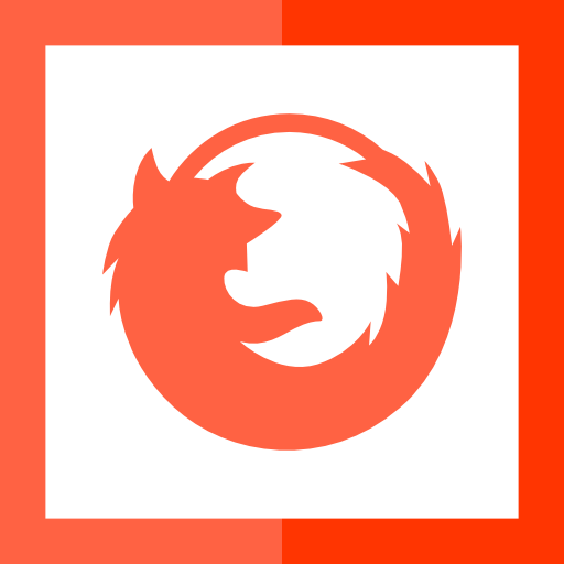 firefox Basic Straight Flat Icône