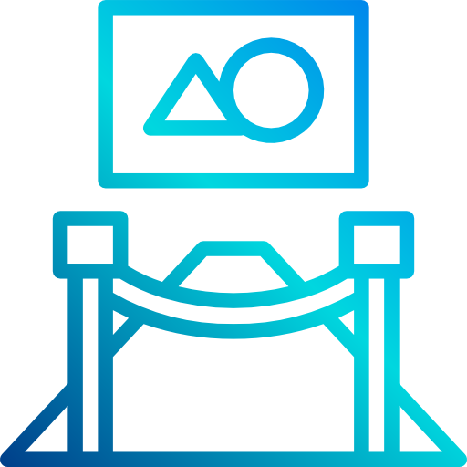 musée xnimrodx Lineal Gradient Icône