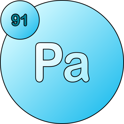 Протактиний Generic gradient lineal-color иконка