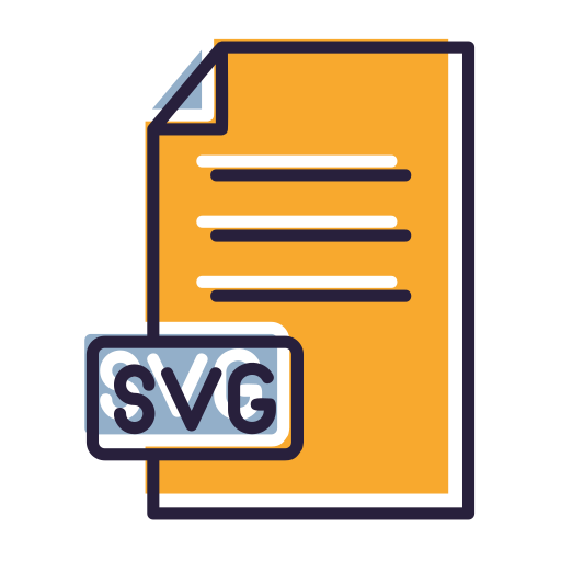 Svg file format Generic color lineal-color icon