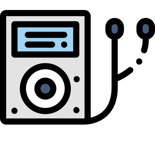 ipod Detailed Rounded Lineal color icon