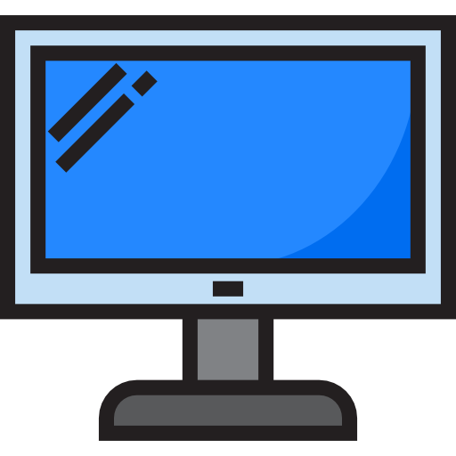 Monitor srip Lineal Color icon