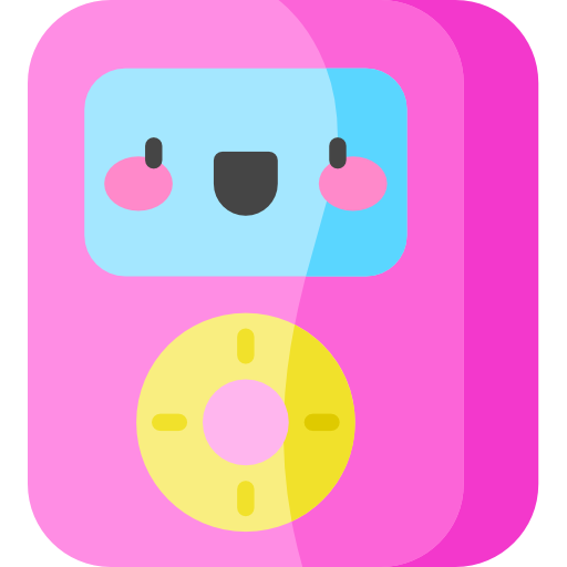 ipod Kawaii Flat icon