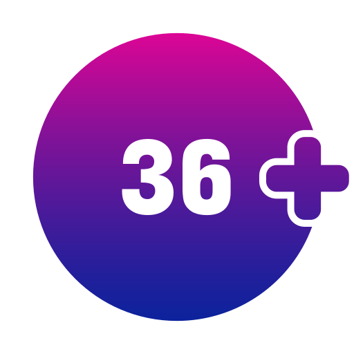 Thirty six Generic gradient fill icon