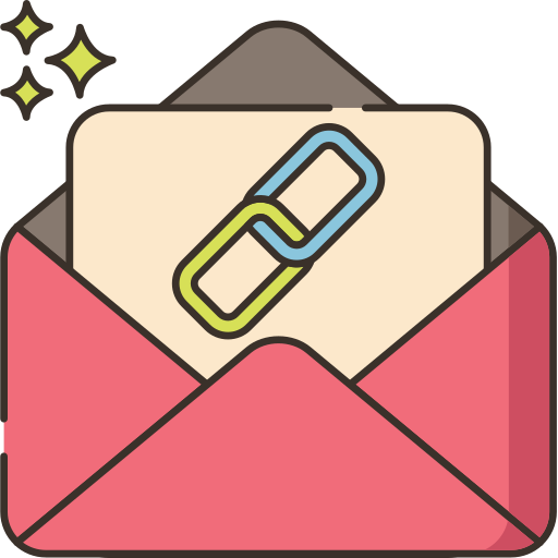 Email Flaticons Lineal Color icon