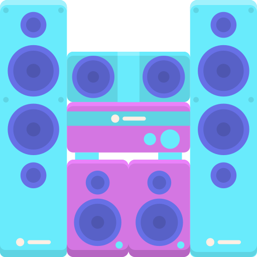 Sound system Flaticons Flat icon