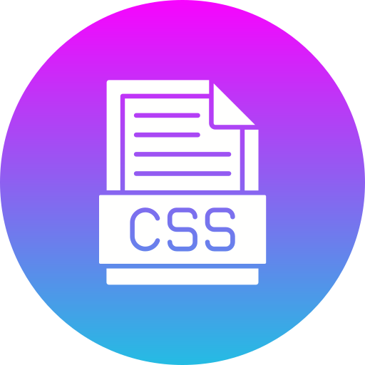 css Generic gradient fill icon