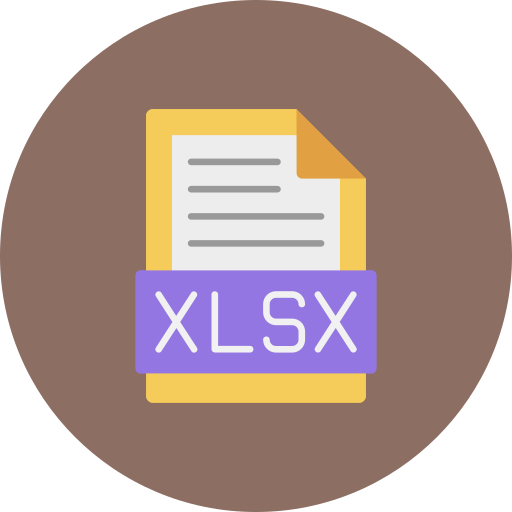 xlsx Generic color fill icon