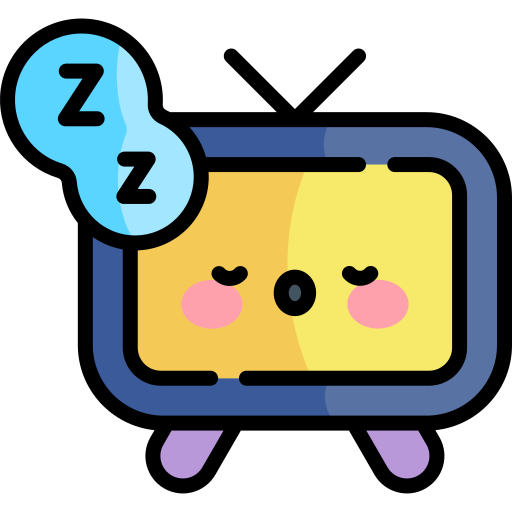 テレビ Kawaii Lineal color icon