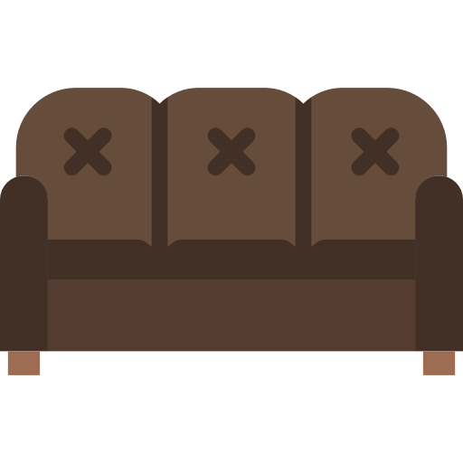 sofa Basic Miscellany Flat icon