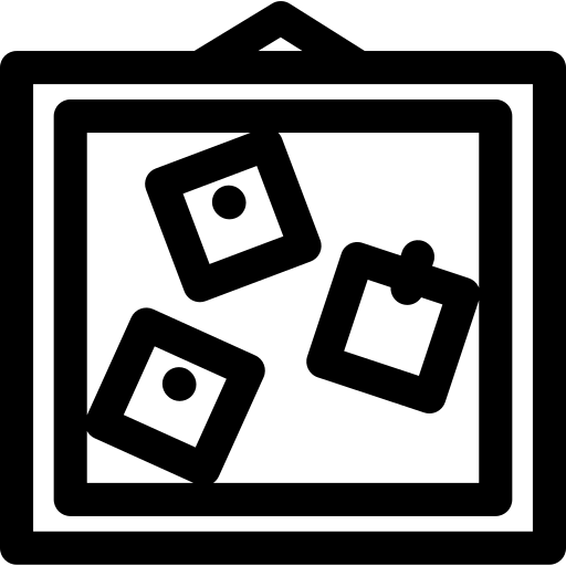 borda Basic Rounded Lineal Ícone