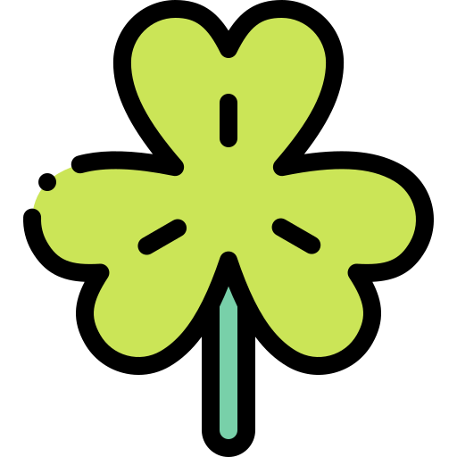 Clover Detailed Rounded Lineal color icon