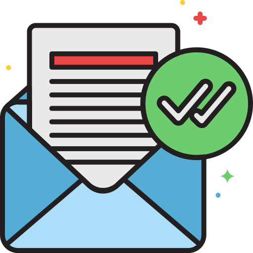 email Flaticons Lineal Color icon